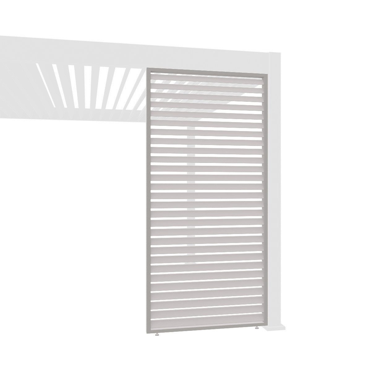 Weide Pavillonseitenteil