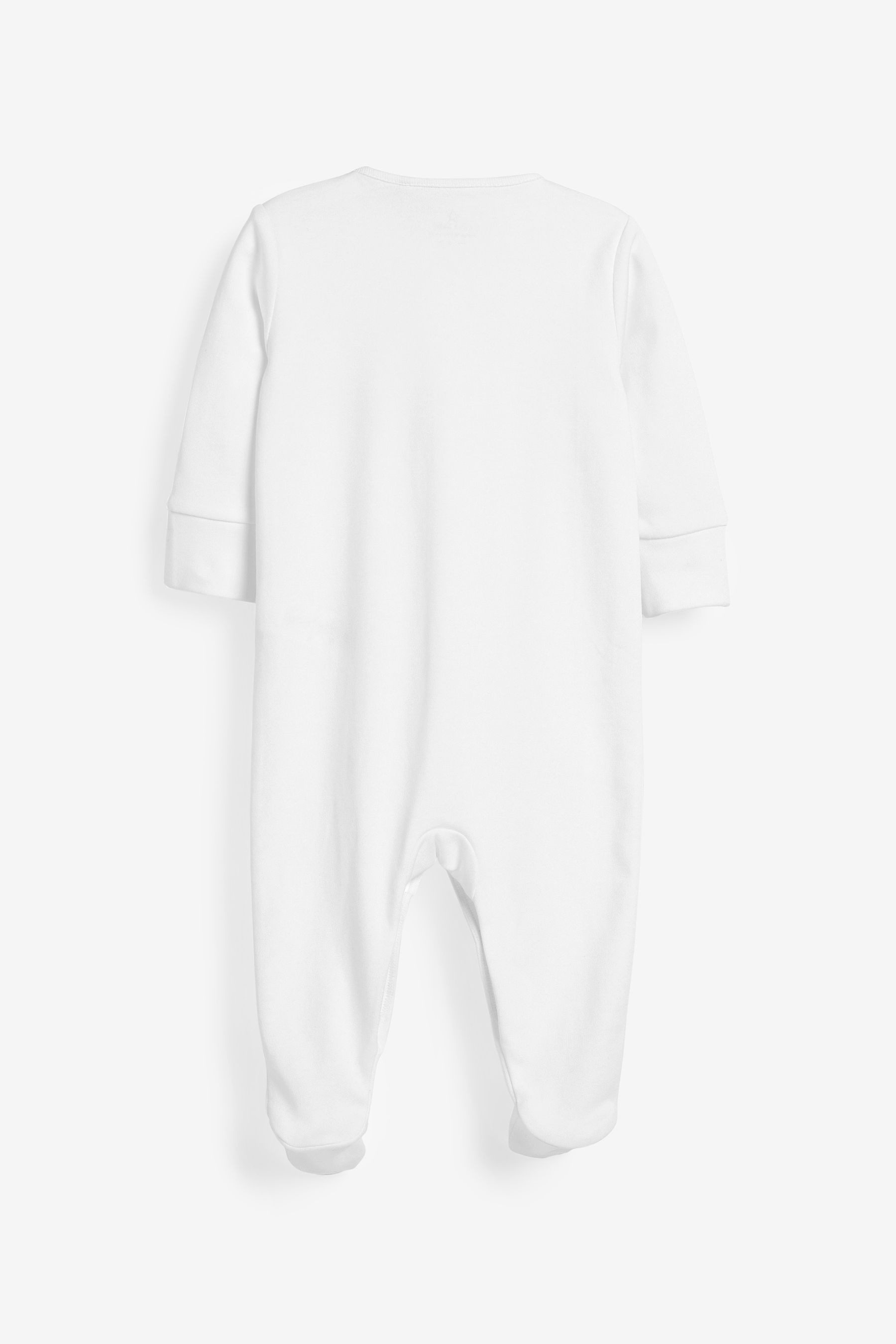 Next Schlafoverall Babyschlafanzüge aus Baumwolle im 3er-Pack (3-tlg)