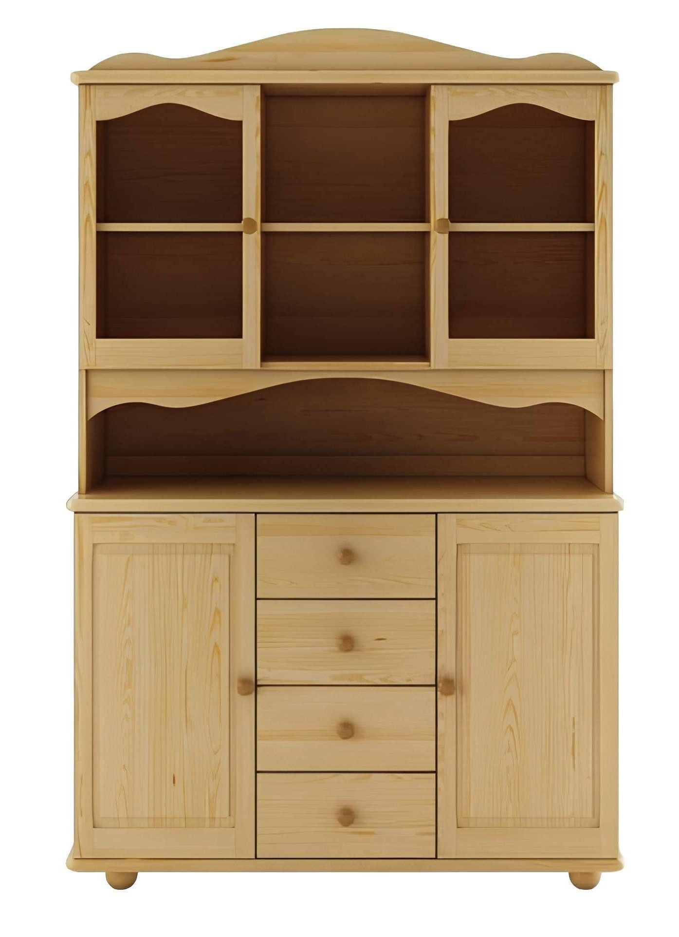 Xlmoebel Buffet Vollholz Anrichte Esszimmerschrank Geschirrschrank rustikal moderna (Buffet) Hergestellt in Europa