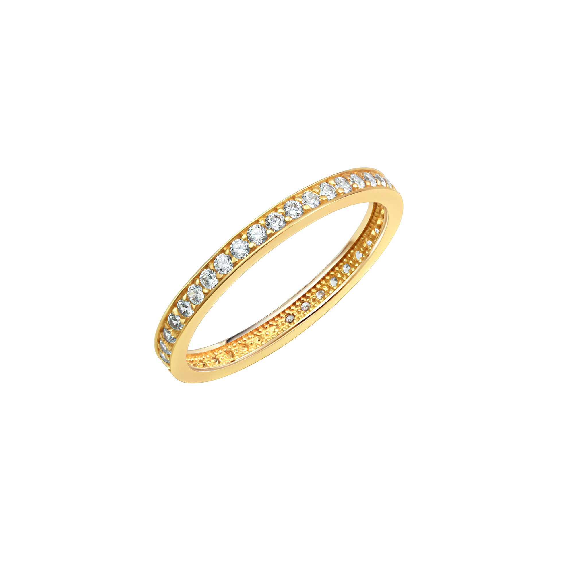 Fascination by Ellen K. Fingerring 375 Gold Zirkonia weiß Memoirering günstig online kaufen