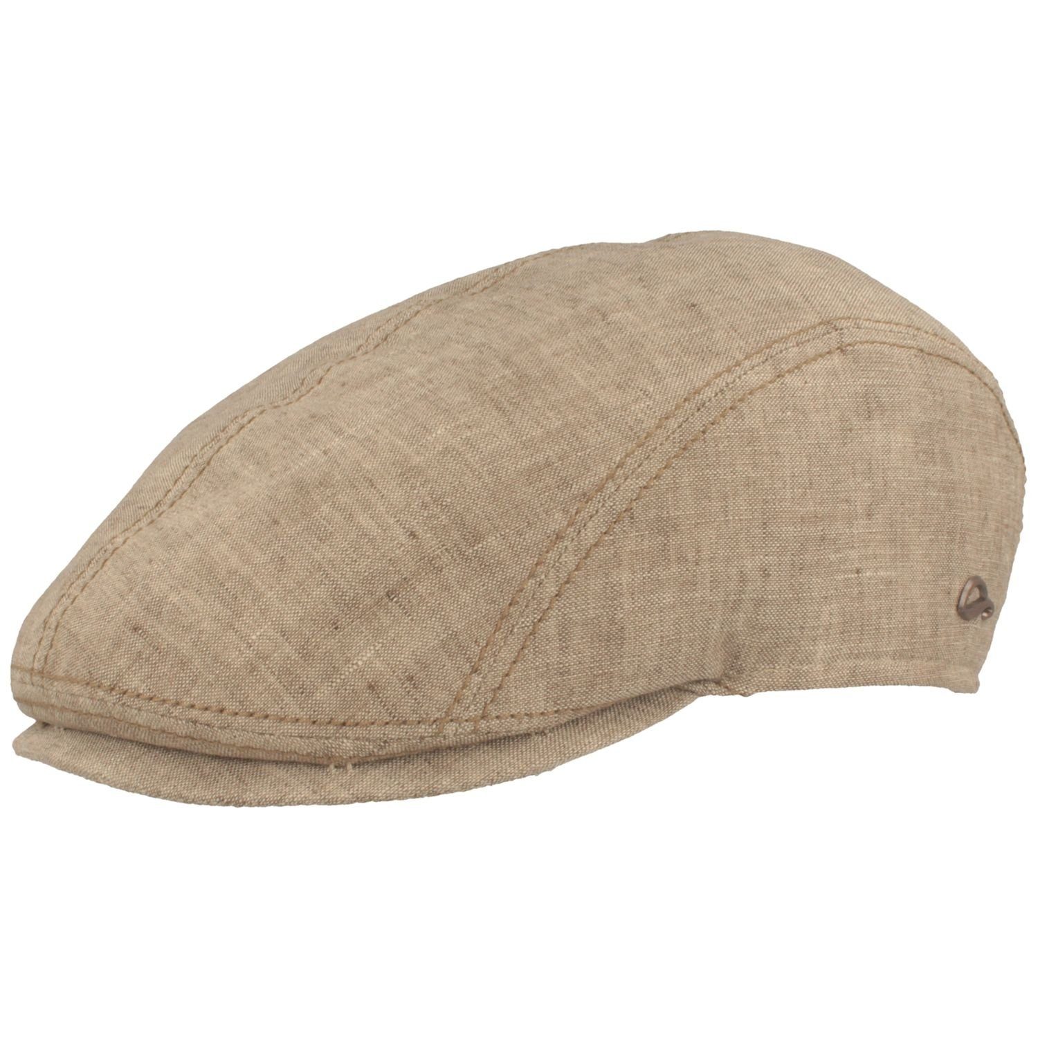 Göttmann Schiebermütze Jackson längsteilig aus Leinen mit UV-Schutz 50+
