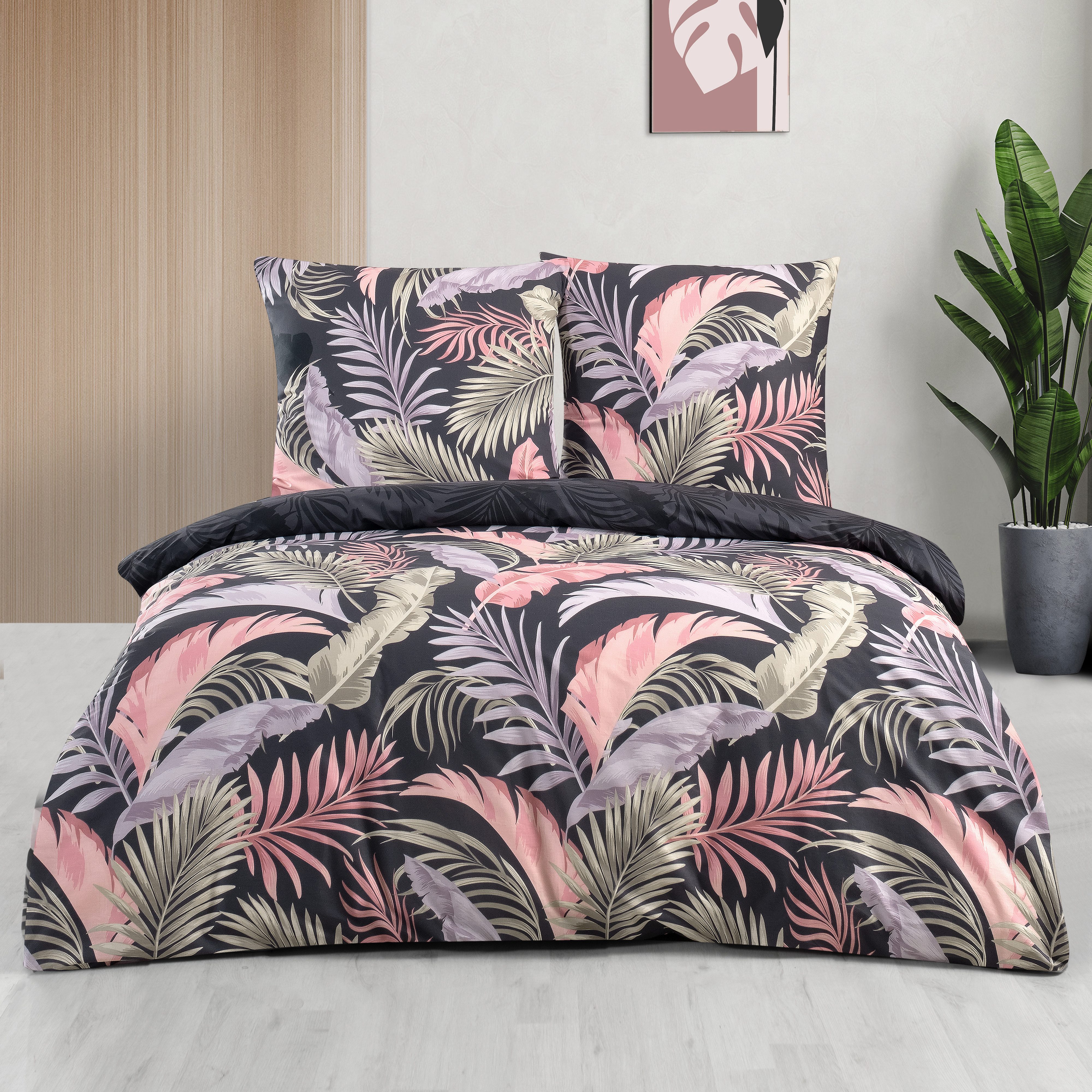 yadetextil Постельное белье Постельное белье 200x200 cm. 3 teilig set, Hena, Renforce, 3 teilig, Atmungsaktiver