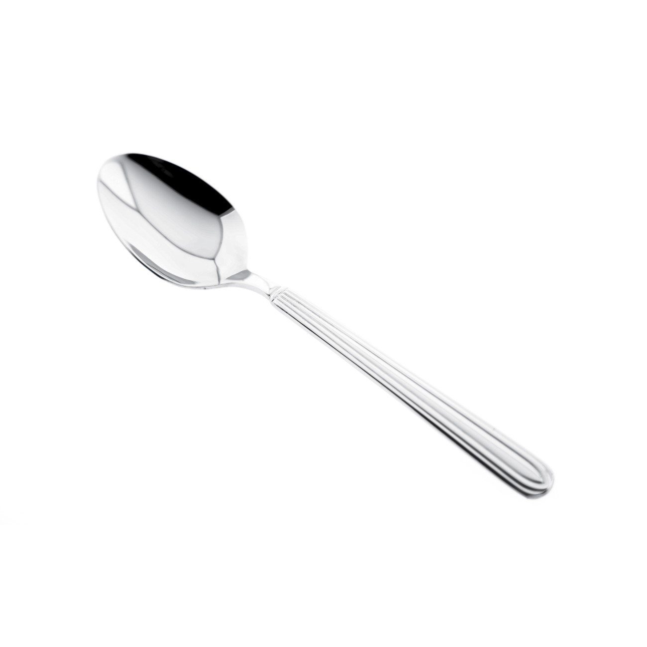 Almina Besteck-Set 6 Tlg. Kaffeelöffel-Set in Silber 18/10 aus Chrom-Edelstahl mit Motiv (6-tlg)