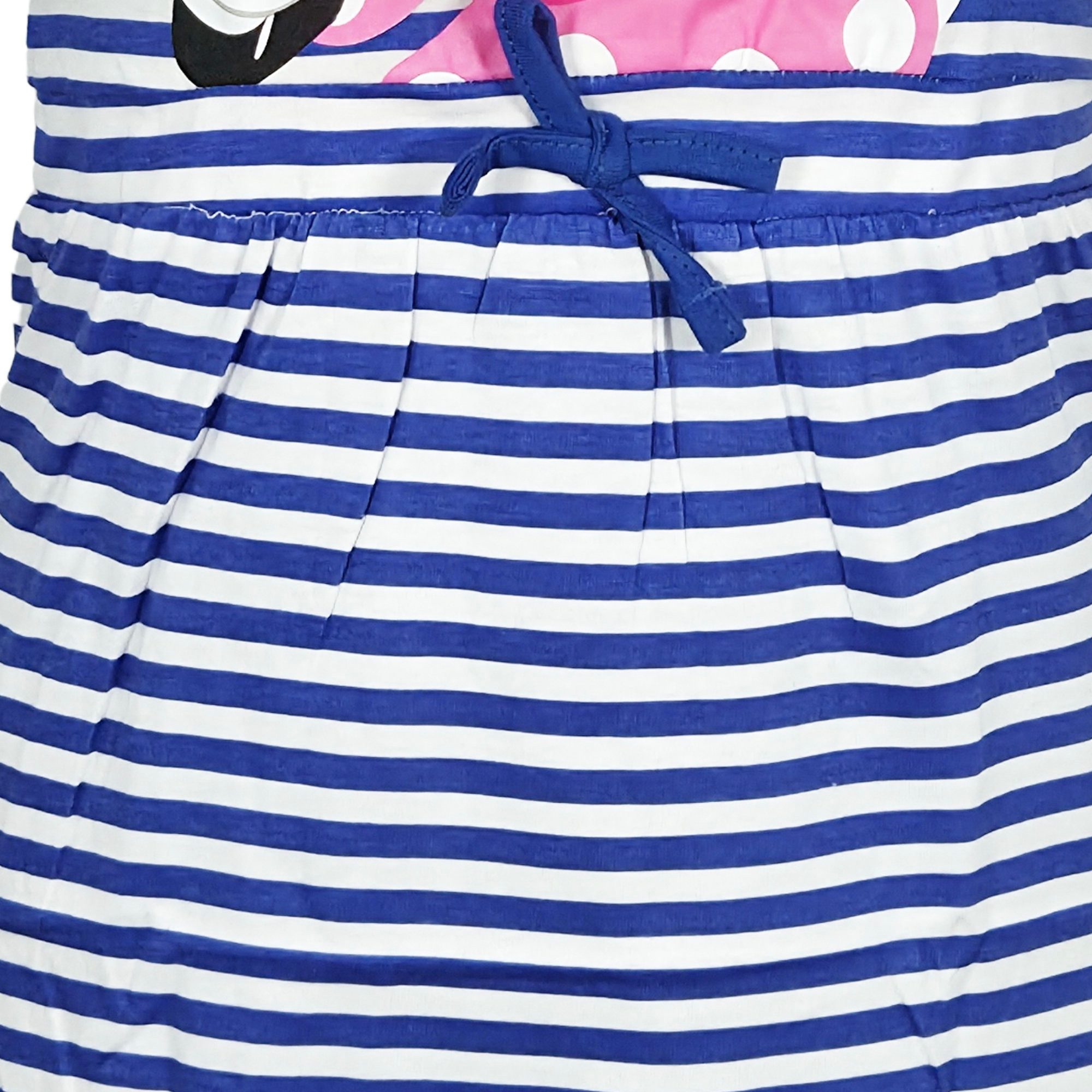 Disney Sommerkleid Disney Minnie Maus Kinder Mädchen Sommerkleid Kleid 100% Baumwolle, Gr. 92 bis 128