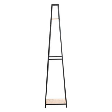 Garderobe Standgarderobe, POLLE, Schwarz, B 38 cm, T 40 cm