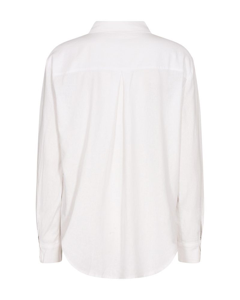 FREEQUENT Hemdbluse FQLAVA-SH-SIMPLE aus Leinenmix, mit Brusttasche günstig online kaufen