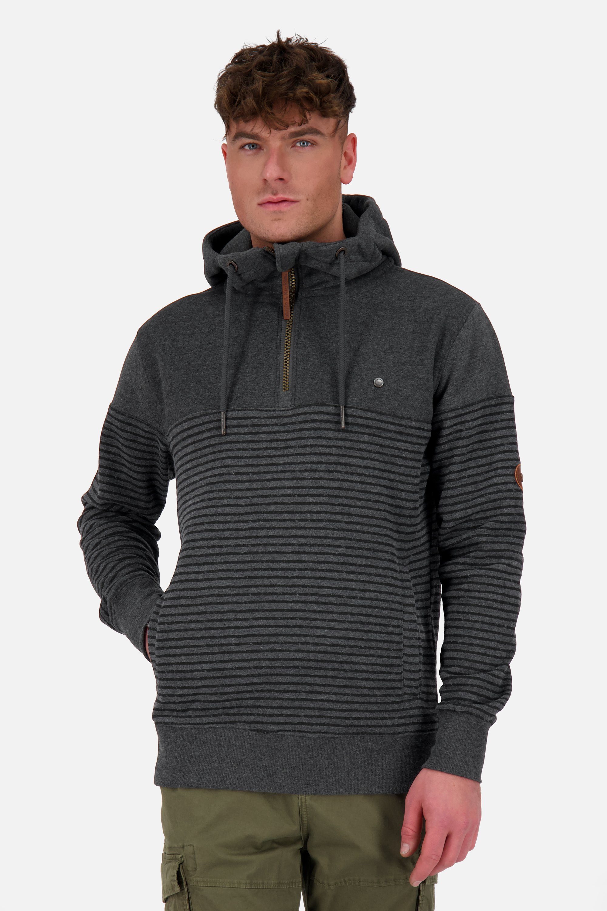 Kickin moonless Kapuzensweatshirt Z Hoodie HugoAK Kapuzensweatshirt, & Herren Alife melange Pullover