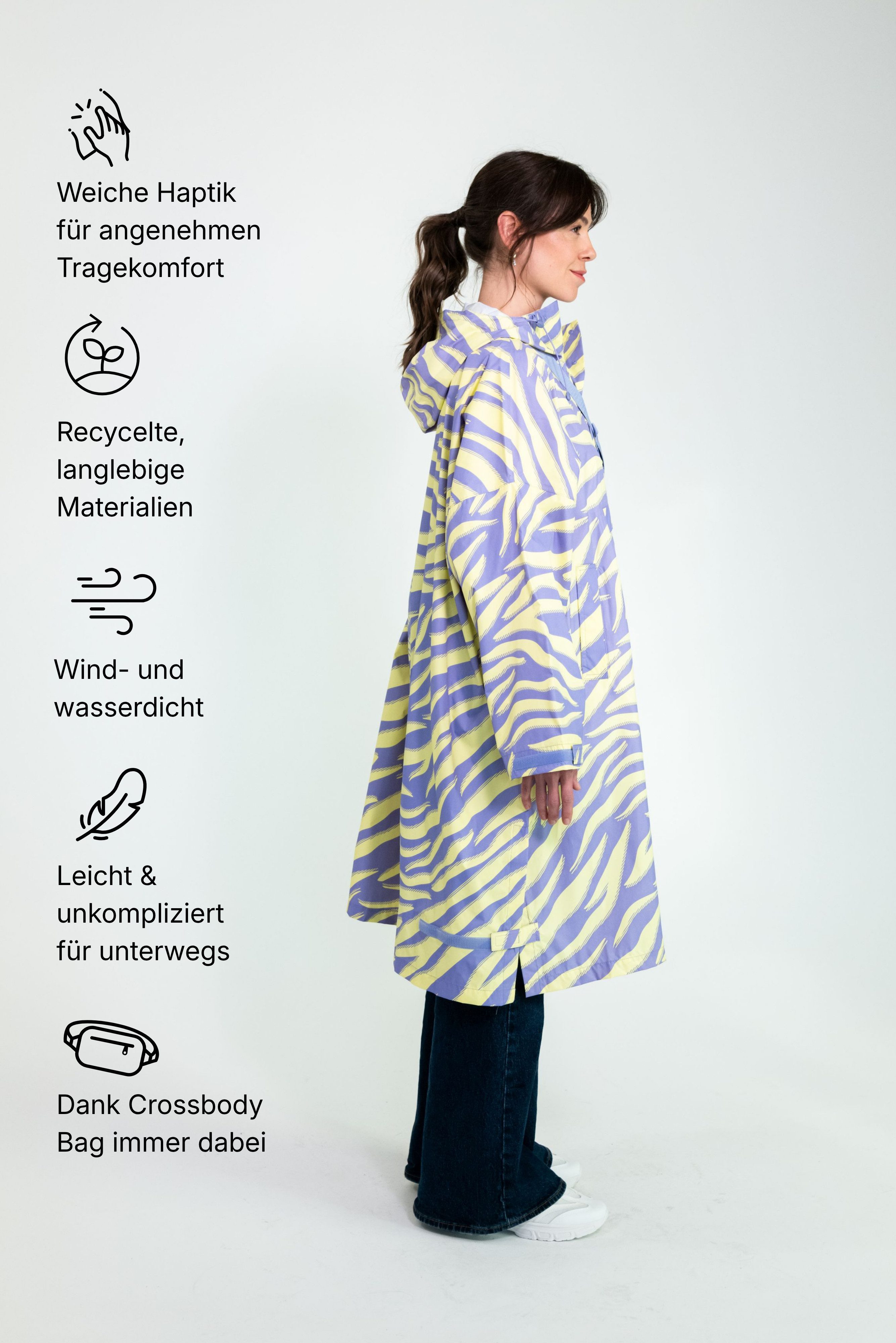 RAINREBEL Regenponcho SAVANNA