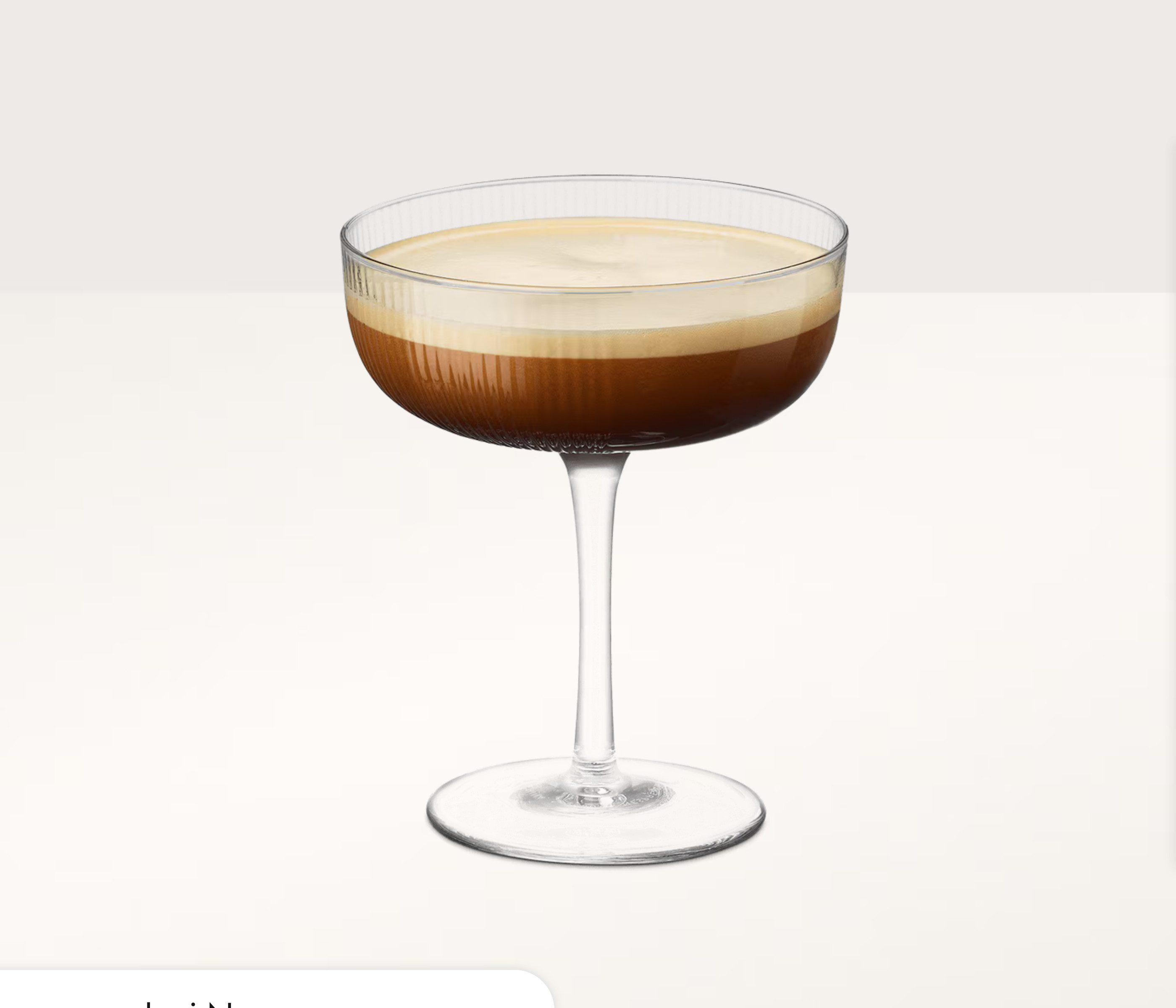 NESPRESSO Besteck-Set Nespresso Barista Mixologist Cocktailglas (300 ml)