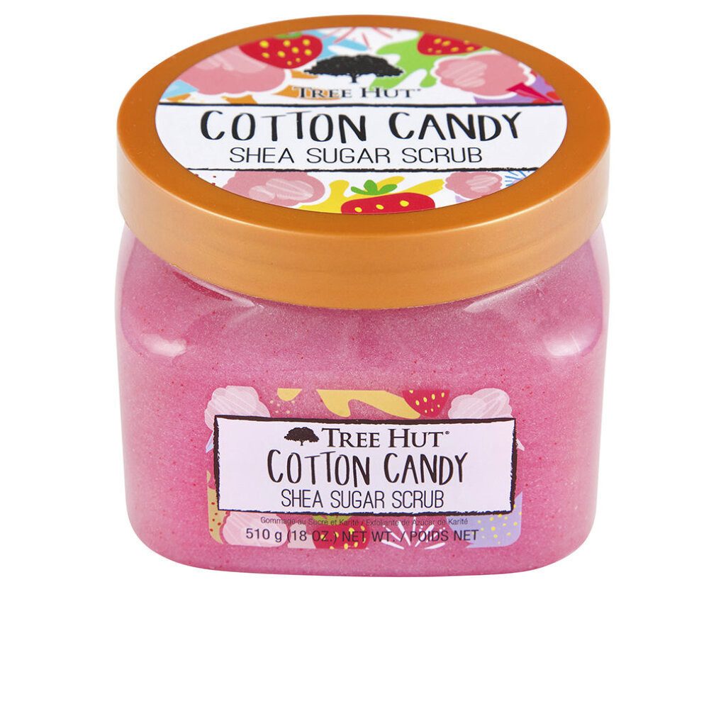 Tree Hut Körperpeeling Cotton Candy Shea Sugar Scrub 510g