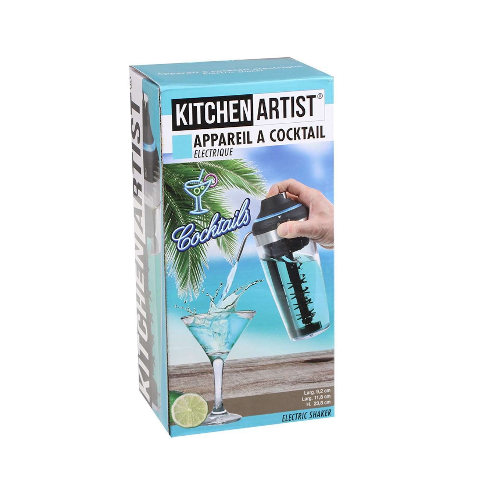 cooler elektrisch Kochbesteck-Set LIVOO Mixer KitchenArtist Drinkmixer Barmixer LED