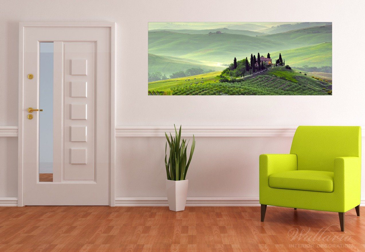 Wallario Poster, Toskana in Italien, in günstig online kaufen