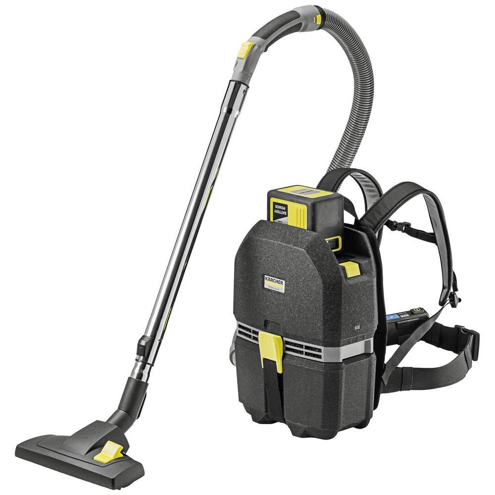 Kärcher Professional Handstaubsauger BVL 3/1 Bp Akku Rucksacksauger ohne Akku 1.394-300.0, ohne Akku