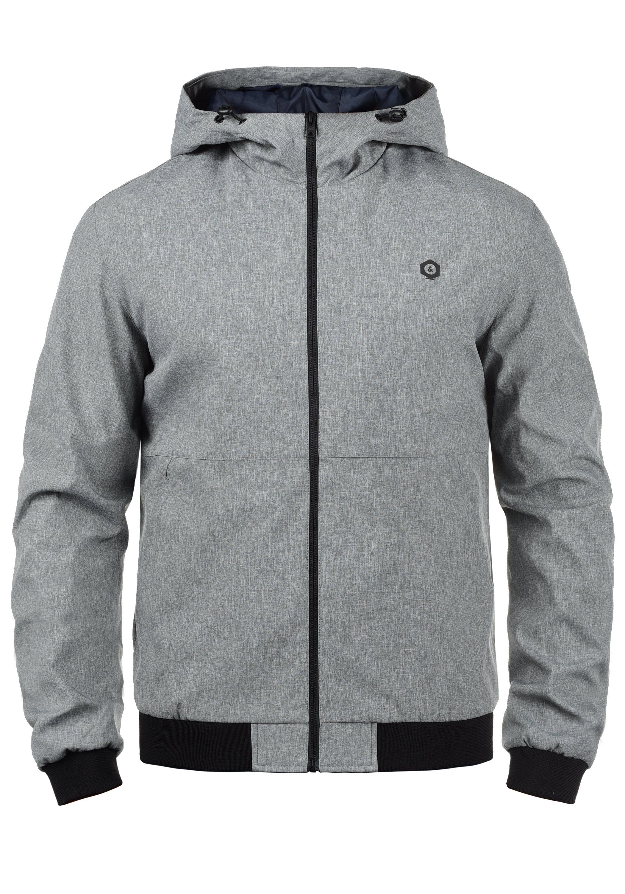 Jack & Jones Kurzjacke Jason Übergangsjacke mit kontrastfarbenen Reißverschlüssen