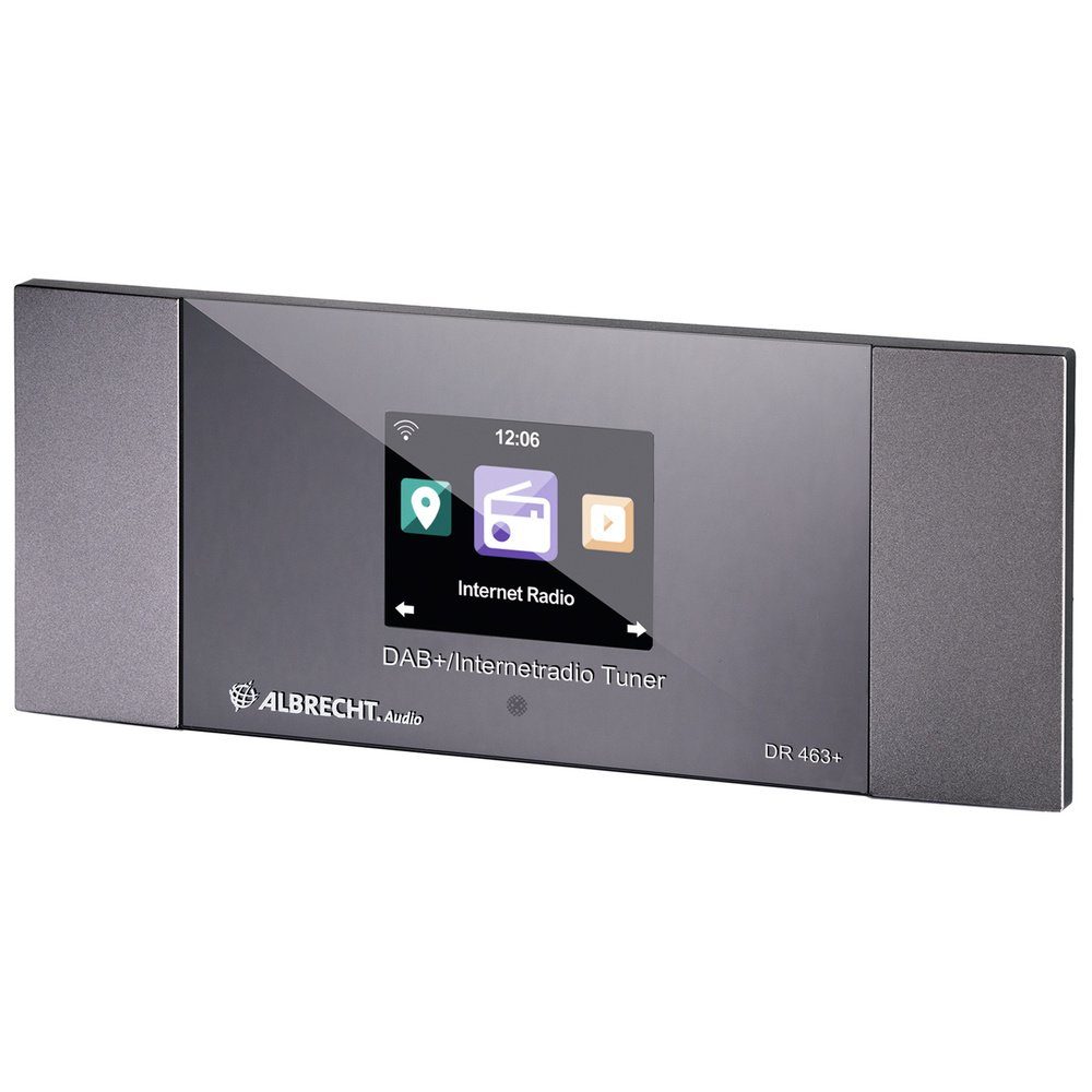 Albrecht Albrecht Albrecht DR 463+ Internet-, DAB+ und UKW-Radio Tuner Internet Radio