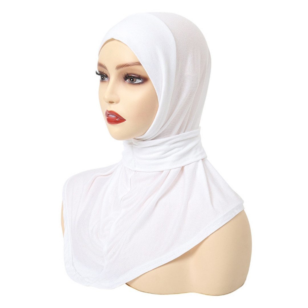 Bwecuy Kopftuch Kopftuch Für Frauen,Weicher Schal,Hijab Für Damen,Bereit zu Tragen