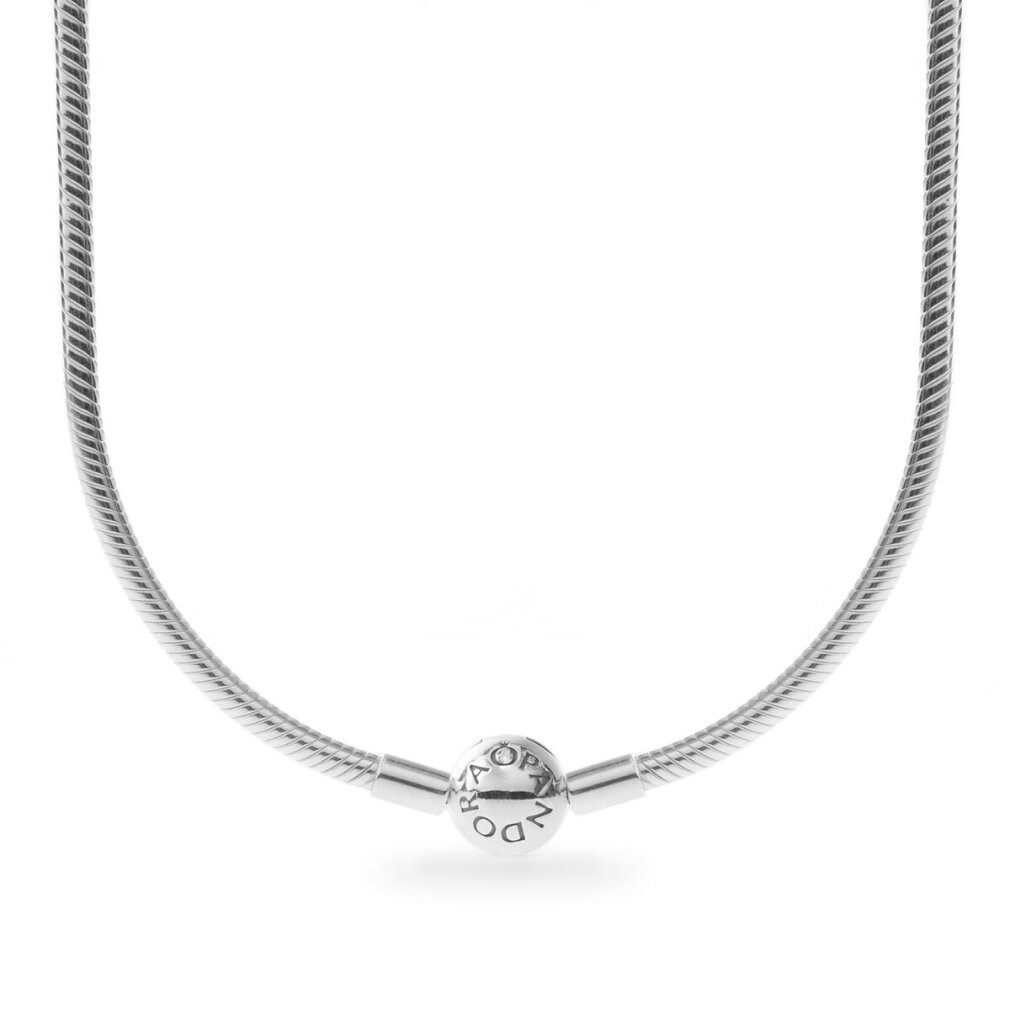 Pandora Kette mit Einhänger Silberne Halskette Moments 590742HV-45 - Länge: 42 cm