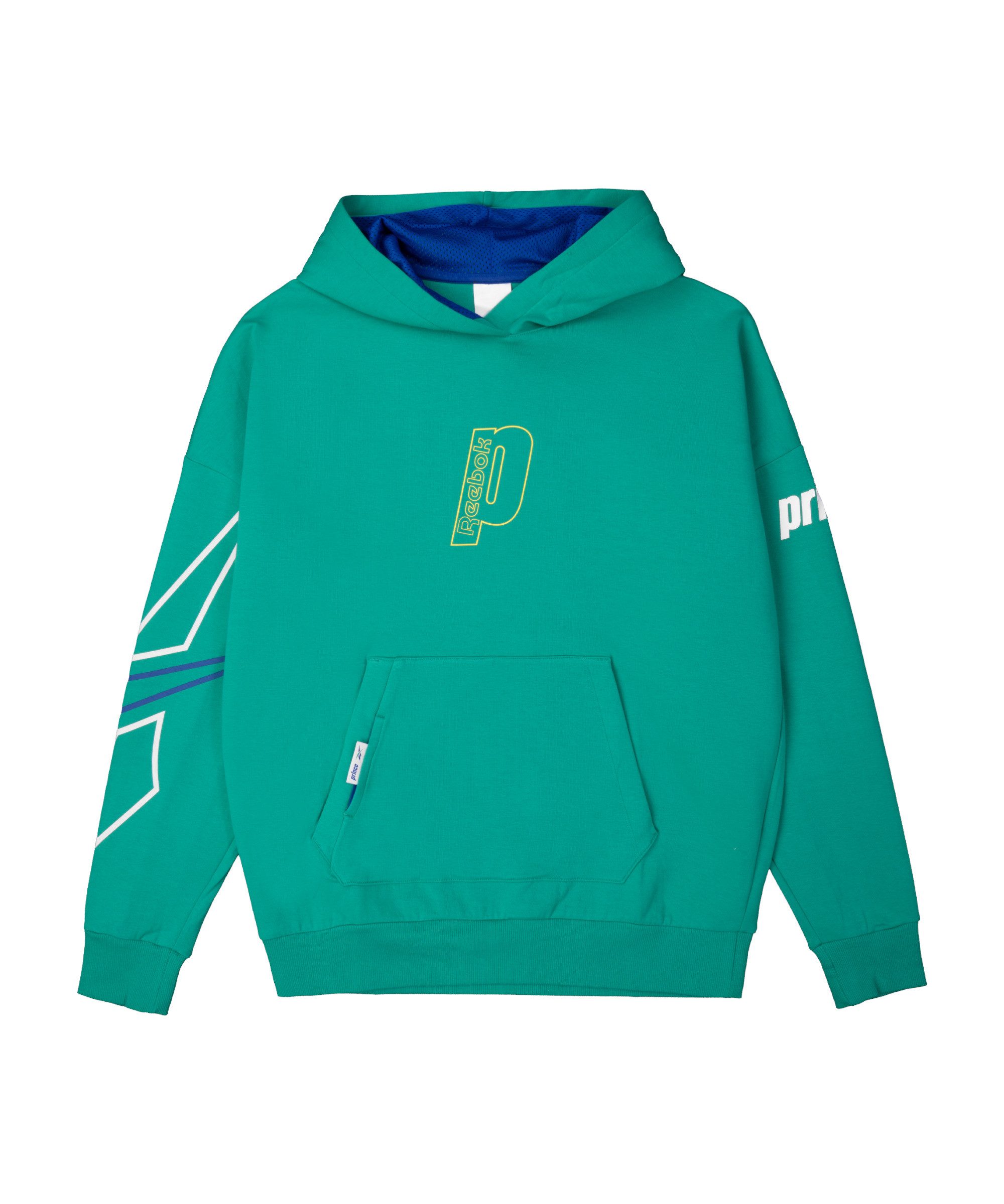 Reebok Sweatshirt Reebok x Prince Hoody Langarm-Shirts Herren Baumwolle