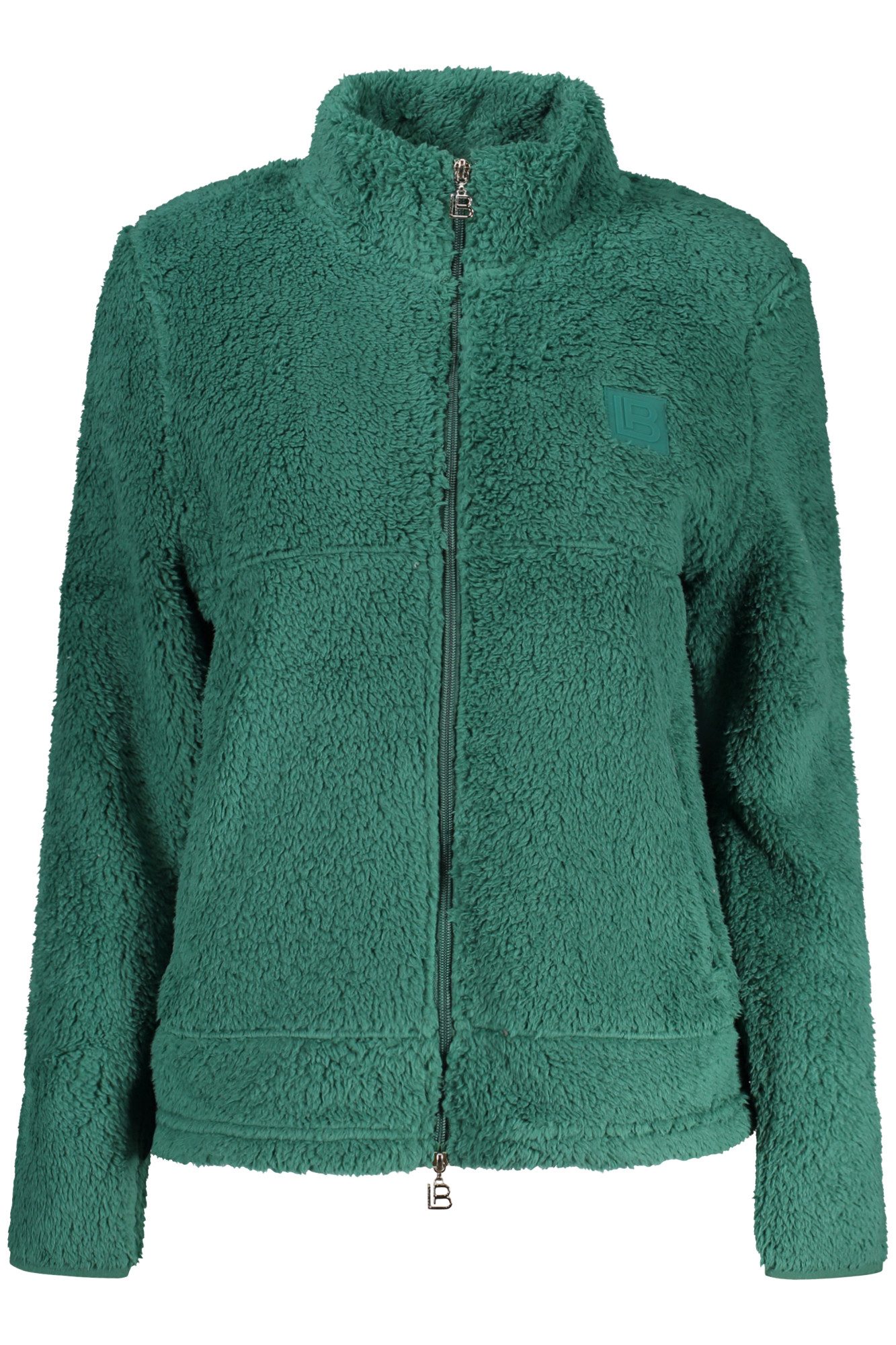 Laura Biagiotti Sweatshirt Damen-Sweatshirt Braun mit Reißverschluss und