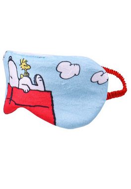 Capelli New York Haussocken Peanuts Set - Kuschelsocke und Schlafmaske