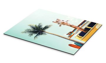 Posterlounge XXL-Wandbild Kidz Collection, Surfer Giraffe, Kinderzimmer Fotografie