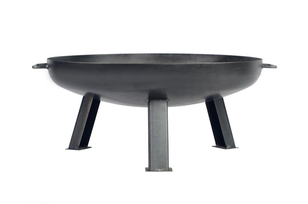 Gardener Feuerschale Modell 123 schwarz Rohstahl Feuerstelle Ø 60–80 cm