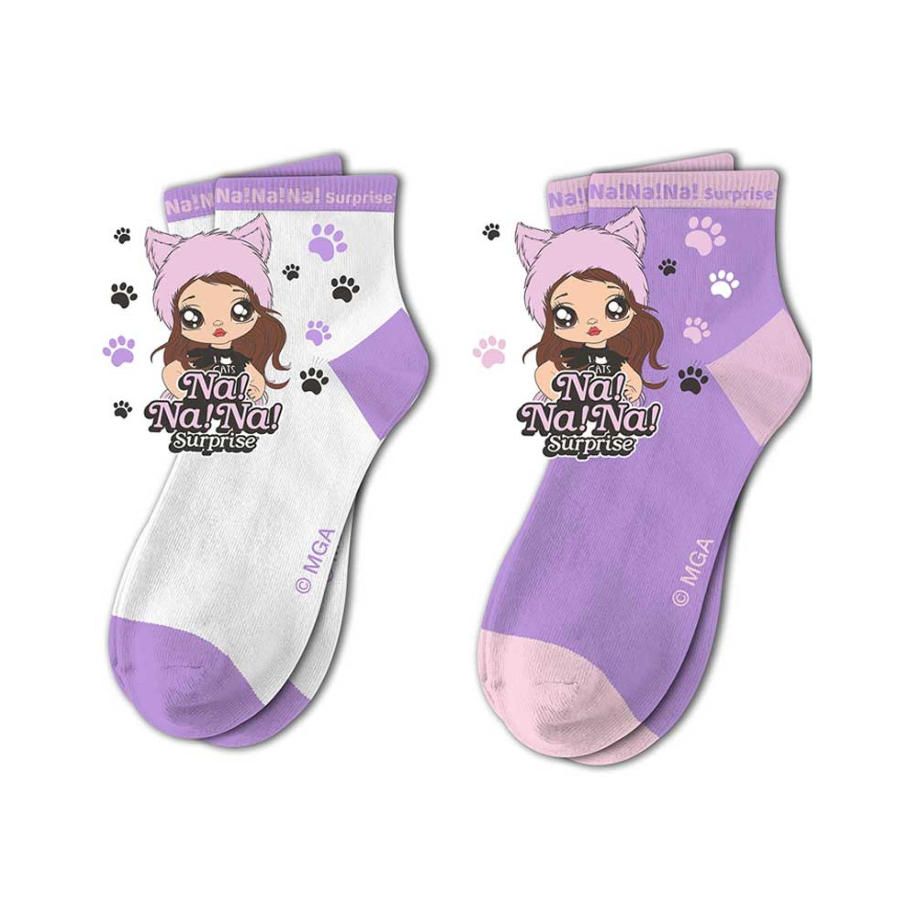Na!Na!Na! Surprise Sneakersocken Na!Na!Na! Surprise Socken 2er-Pack – Spaßige Söckchen Strumpf