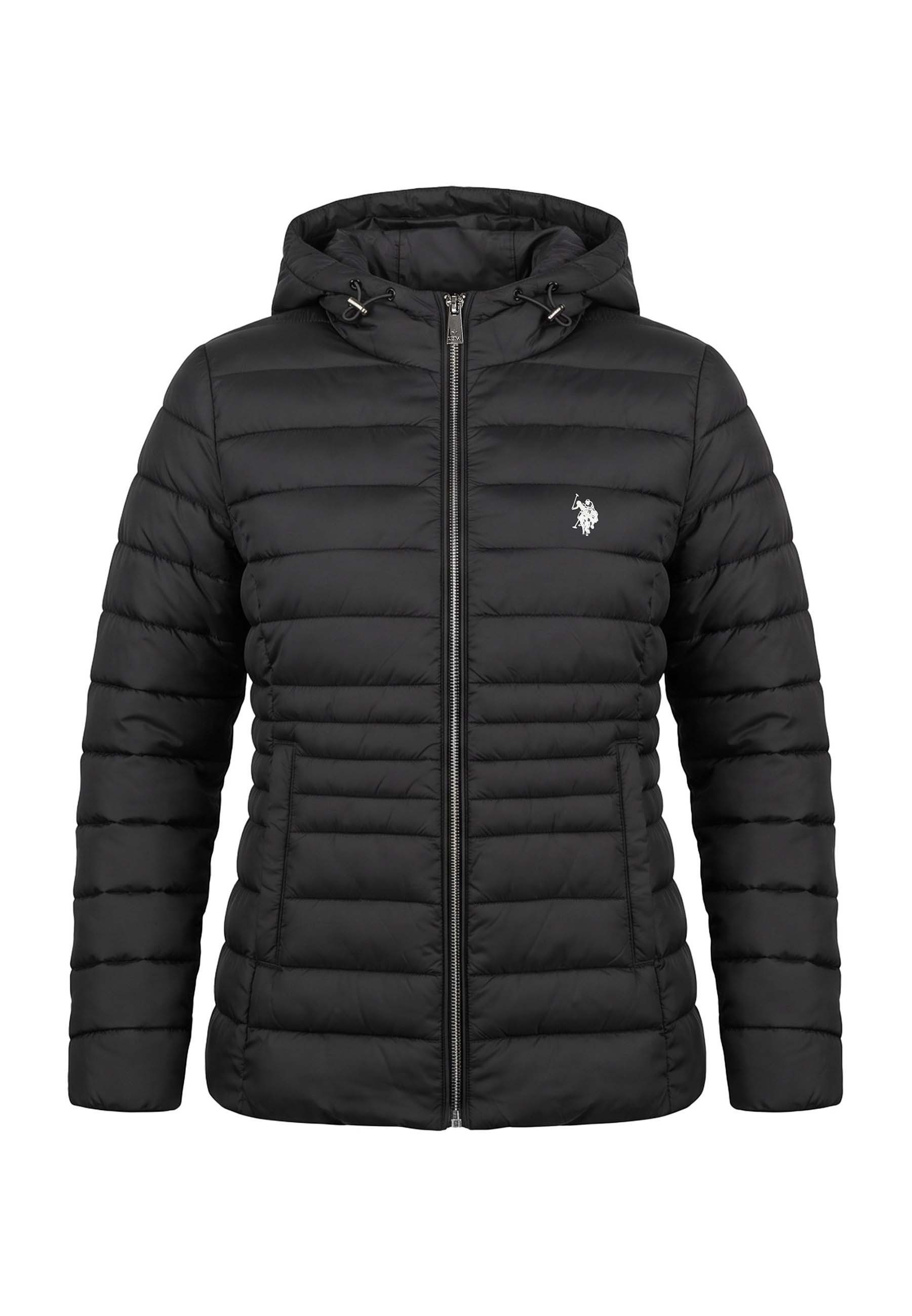U.S. Polo Assn. Steppjacke Mit Kapuze, durchgehendem Reißverschluss und Logo-Stickerei – Bild 5 von 5