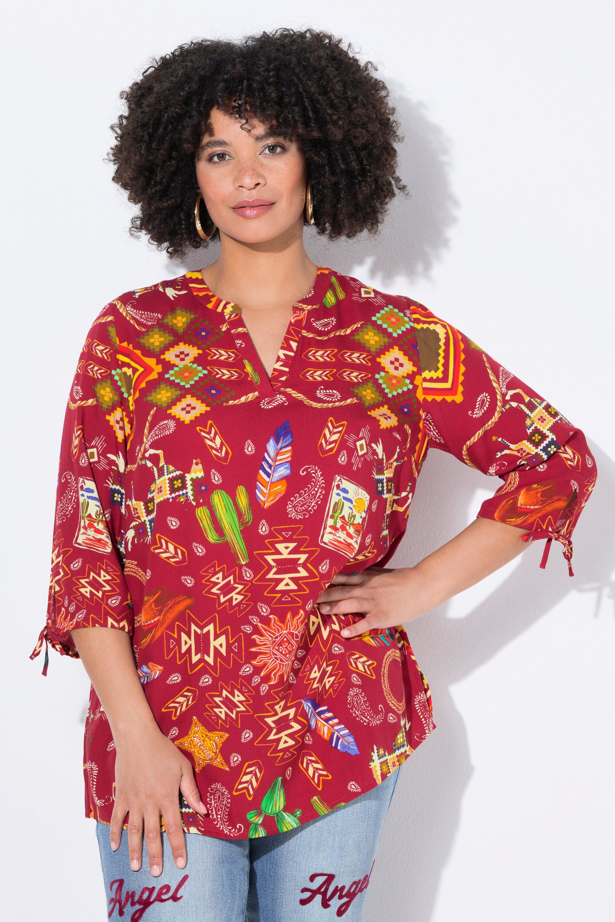 Angel of Style Tunika Bluse A-Linie günstig online kaufen