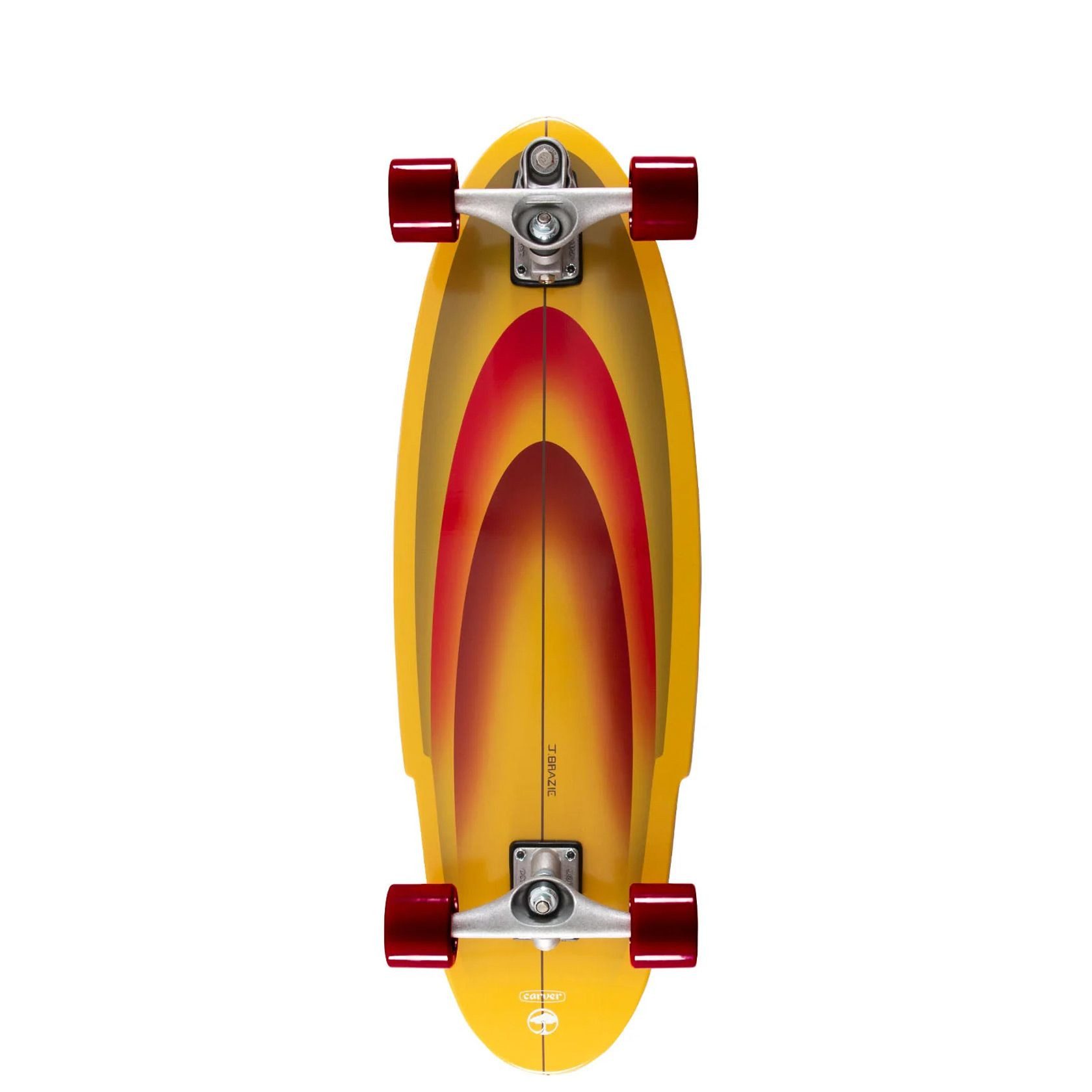 Arbor Collective Minilongboard x Carver C7 Shaper Jordan Brazie 33", Surfskate Board mit Carver C7 Achse