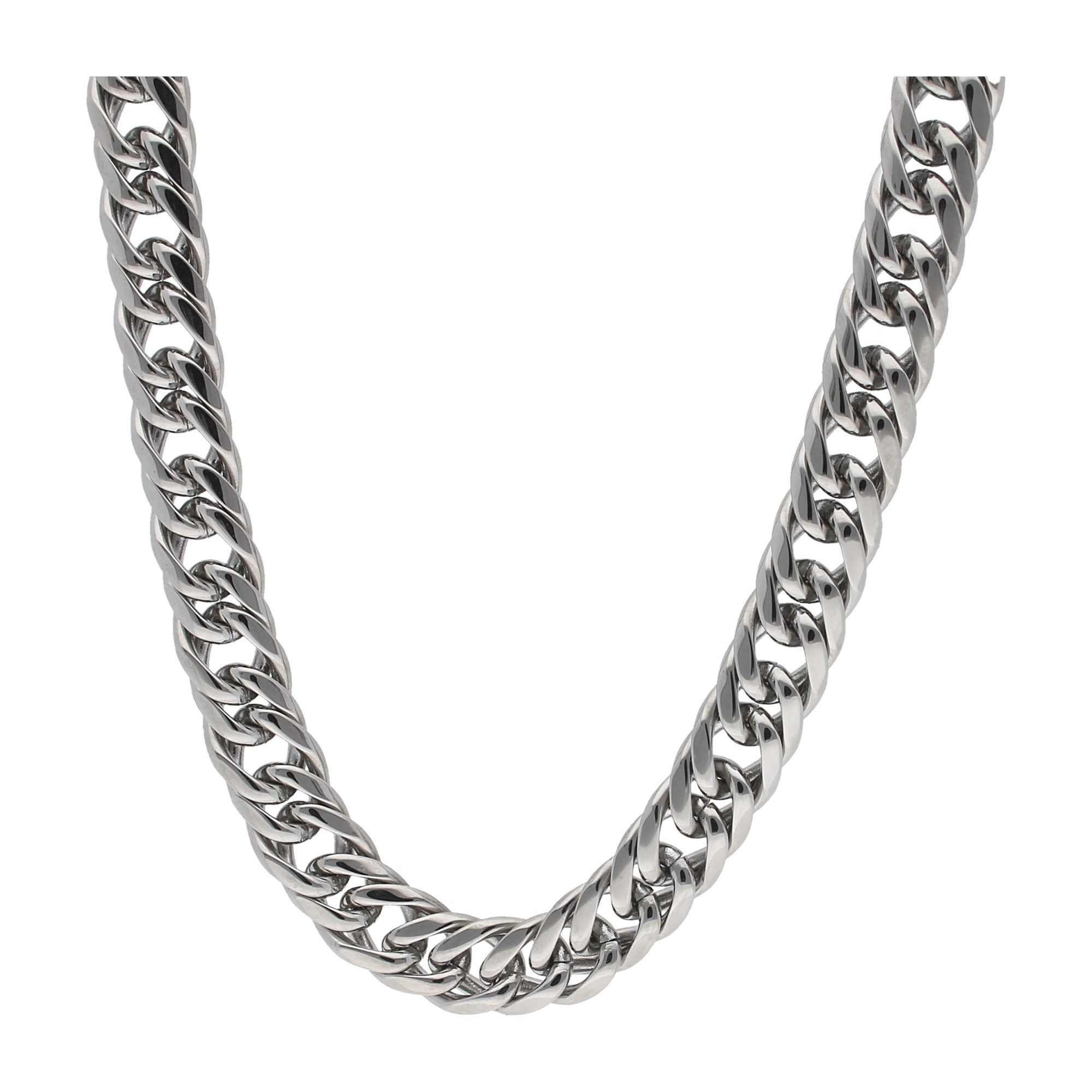 Firetti Panzerkette Schmuck Geschenk Edelstahl Halsschmuck Halskette 9,6 mm breit