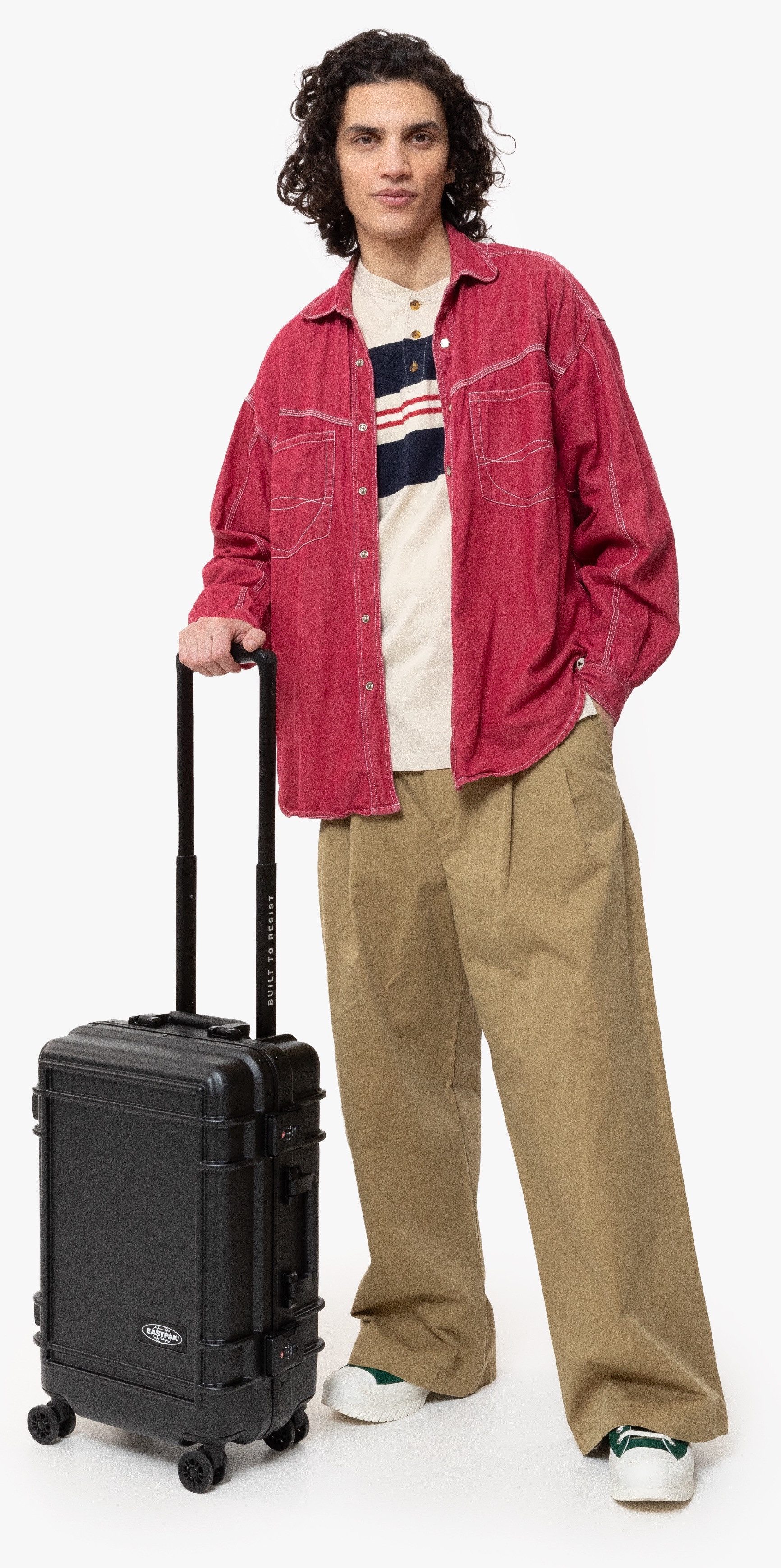 Eastpak Hartschalen-Trolley RESIST'R CASE S BRUSHED METAL mit 30 Jahren Gar günstig online kaufen