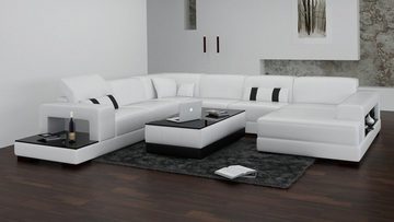 JVmoebel Ecksofa, Luxus Couchen Leder Neu Sofa Sitz Eck Garnitur Polster Ecke Couch