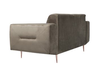 MOEBLO Sofa Treviso, Sofa ohne Schlaffunktion, Modernes Sofa, Kleines Sofa,Sofa im Wohnzimmer Sofa 3-Sitzer, (BxHxT):230x91x85 cm