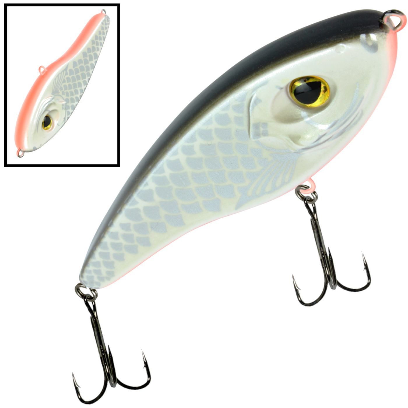 Seika Pro Kunstköder 4 Seika Pro Wobbler Sendai 11,5cm 32g - Köderset