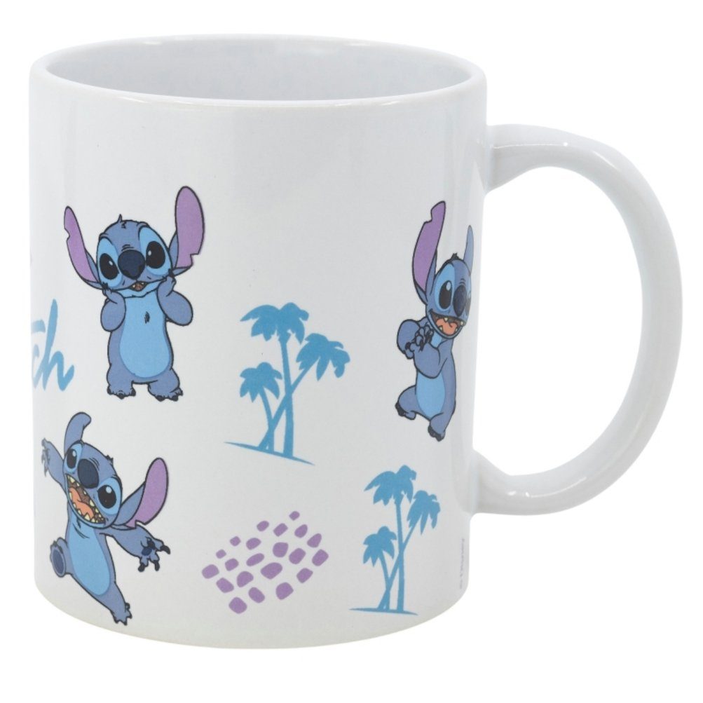Disney Tasse Lilo und Stitch Tasse Becher Pot Henkeltasse Kaffeetasse, Keramik, im Geschenkkarton