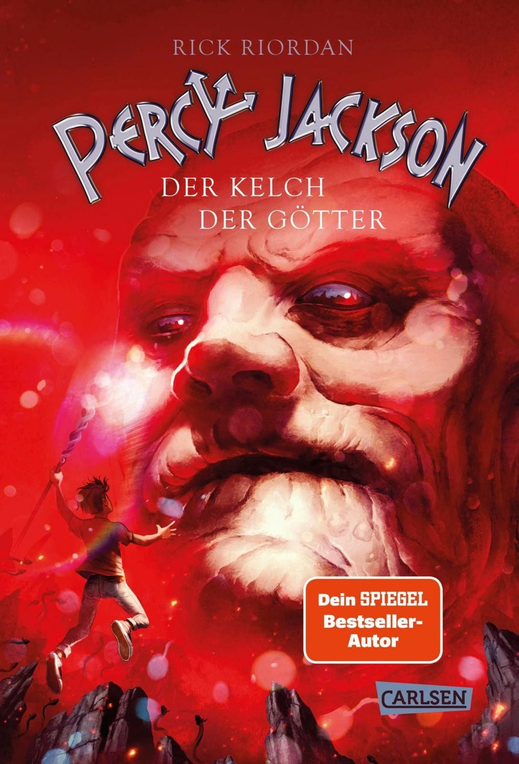 Percy Jackson 6: Der Kelch der Götter / Rick Riordan, Moderne Teenager, griechische Götter und nachtragende Monster - die Fantasy-Bestsellerserie ab 12 Jahren