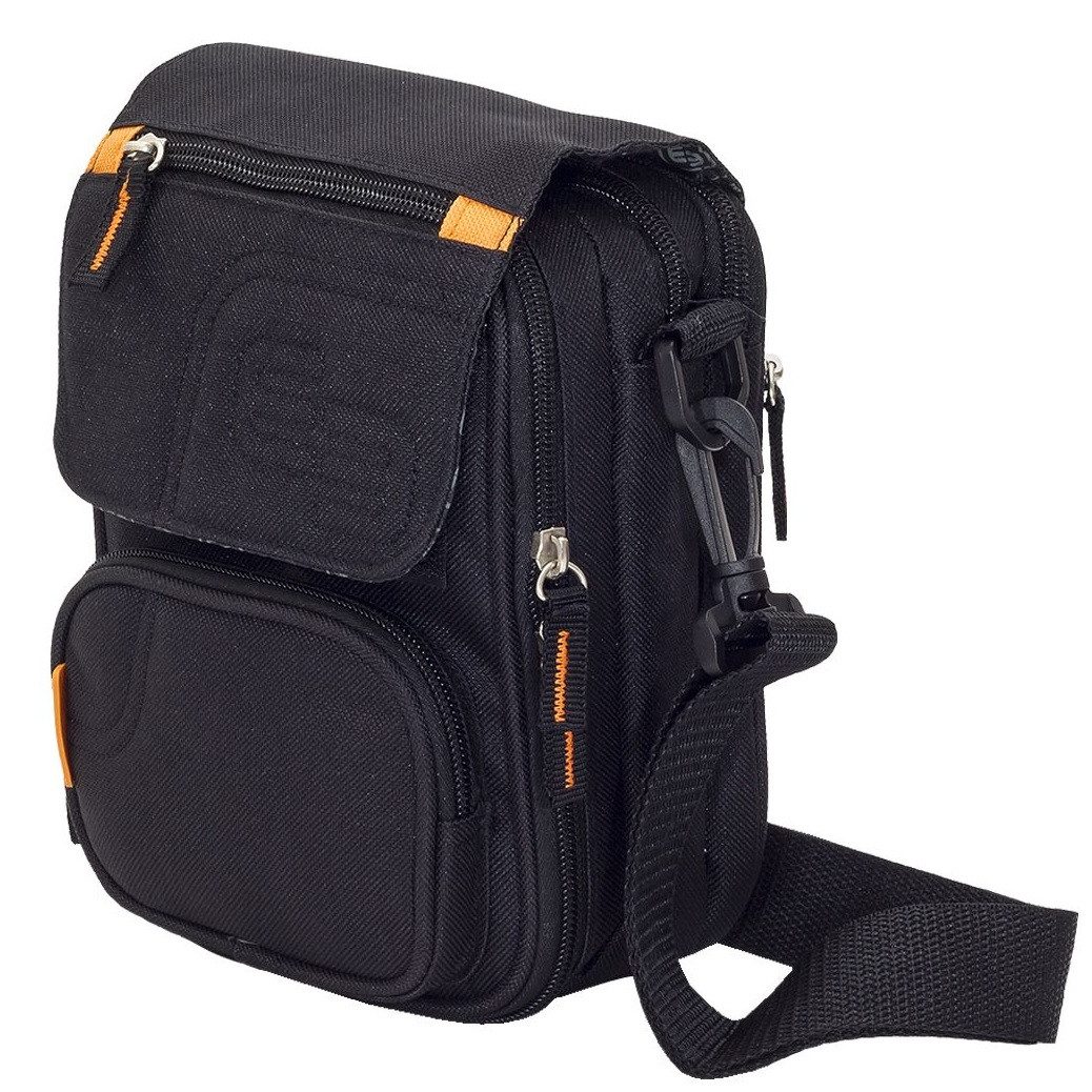 Elite Bags Aufbewahrungstasche Elite Bags FIT Diabetikertasche schwarz (Insulin-Tasche, 1-tlg., inkl. GEL Kühlpad), 15 Fächer / Taschen - Besonders geräumig für längere Reisen