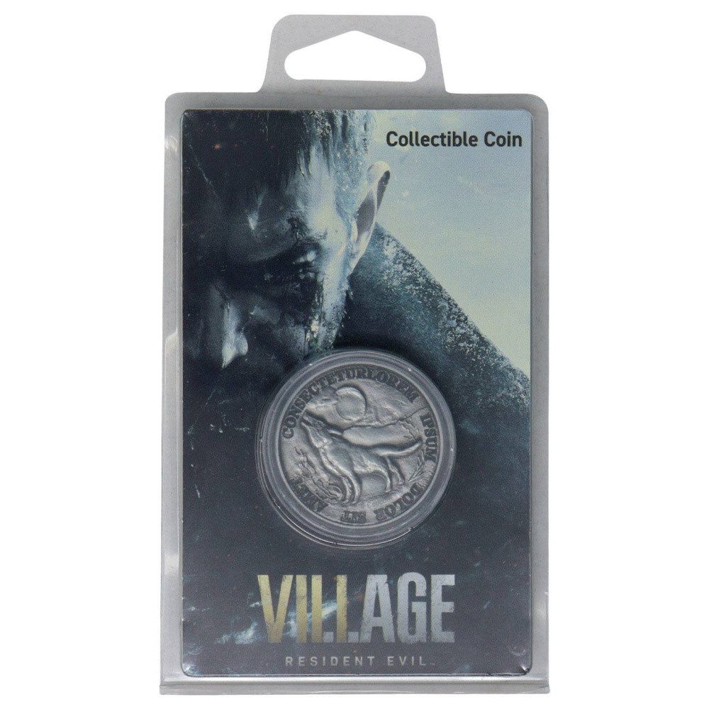 Fanattik Münzetui Resident Evil VIII Sammelmünze Currency Limited Edition