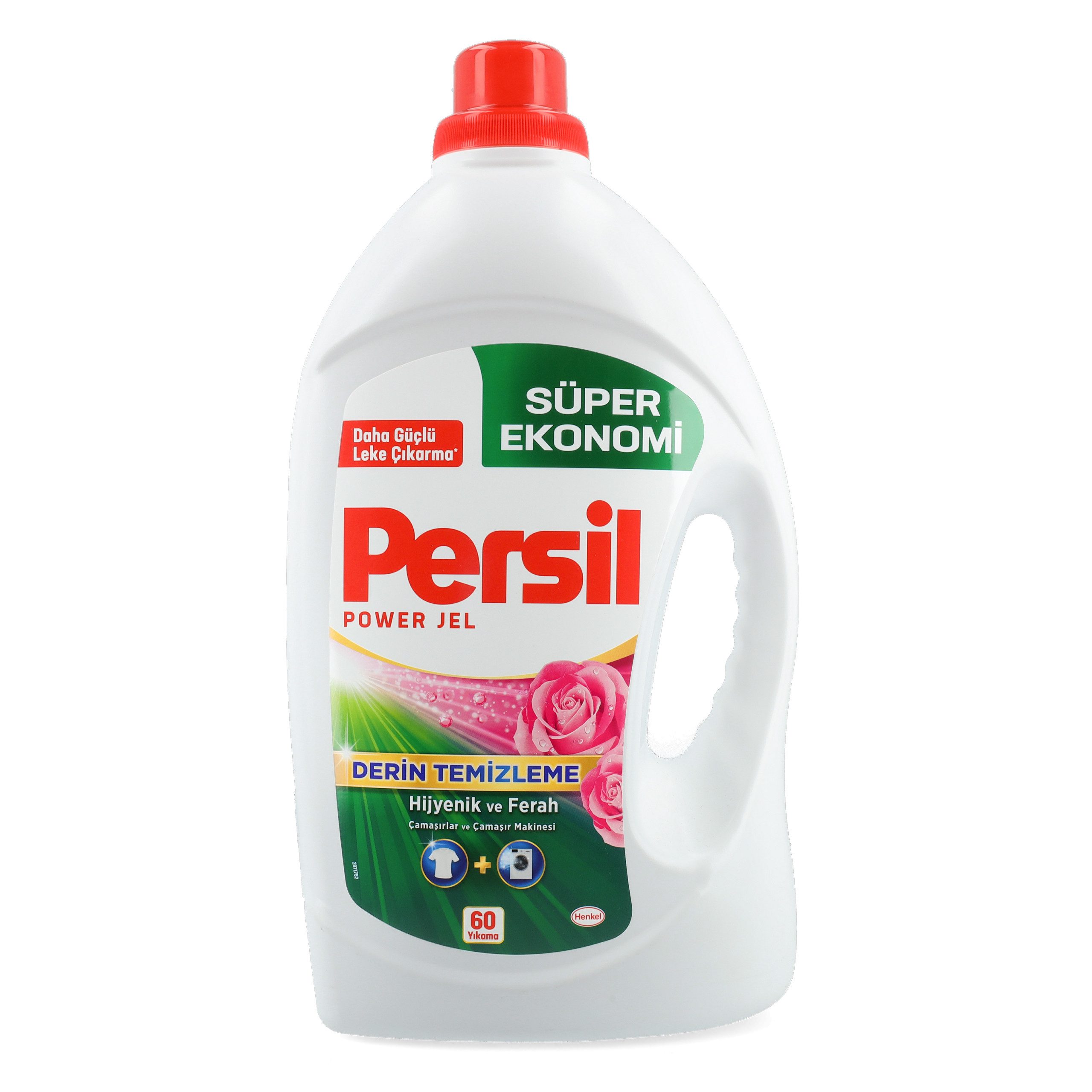 KomfortHome Persil Deep Clean Gel 3,9L Tiefenrein Universal Color Waschmittel XXL Feinwaschmittel (Flüssigwaschmittel Buntwäsche ab 20°C Energiesparend Hygienisch XXL, [- 1 Flasche 3900 ml)