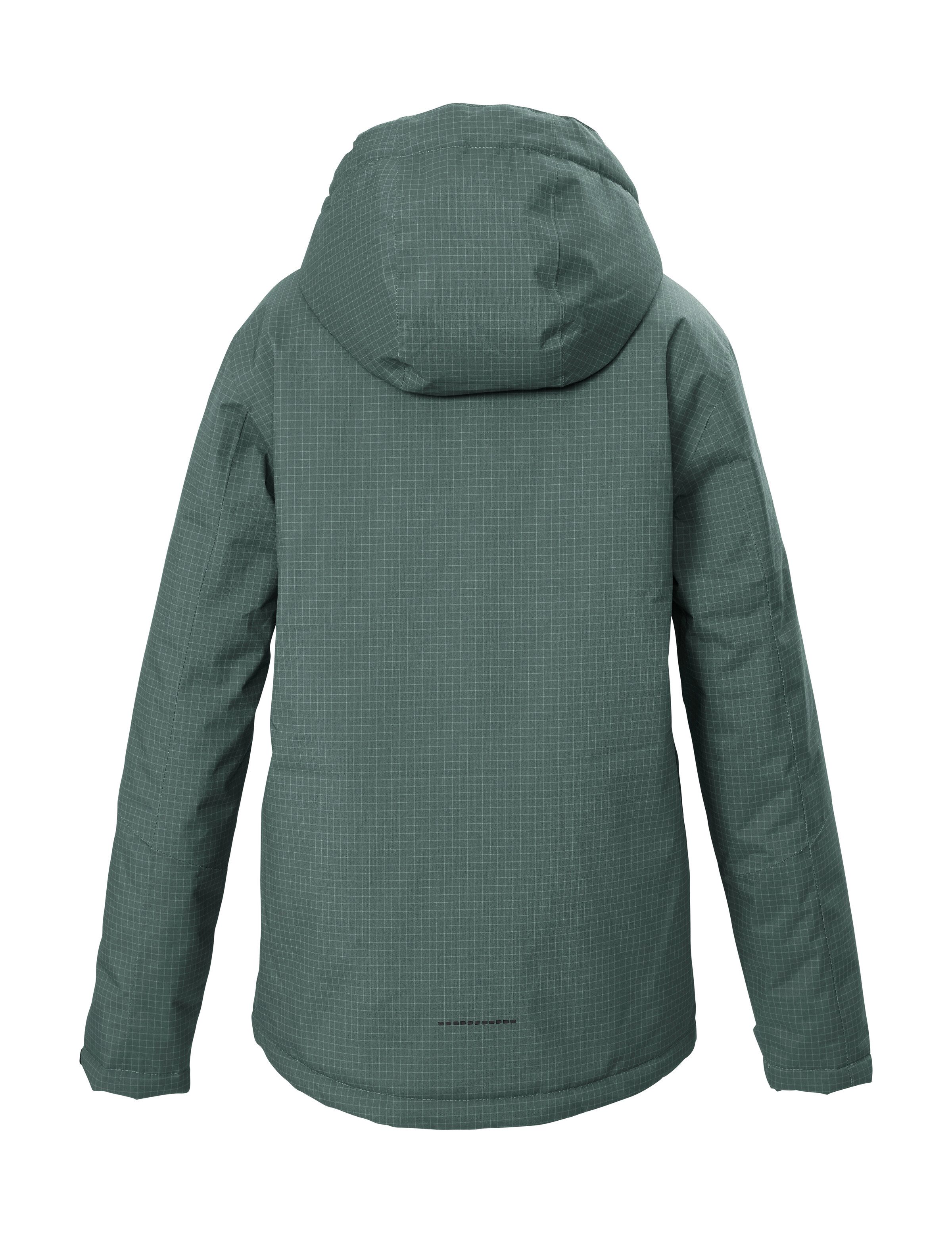 Killtec Funktionsjacke KOW 173 BYS JCKT Wind- und wasserdichte Kinderjacke mit Fleece und Karomuster