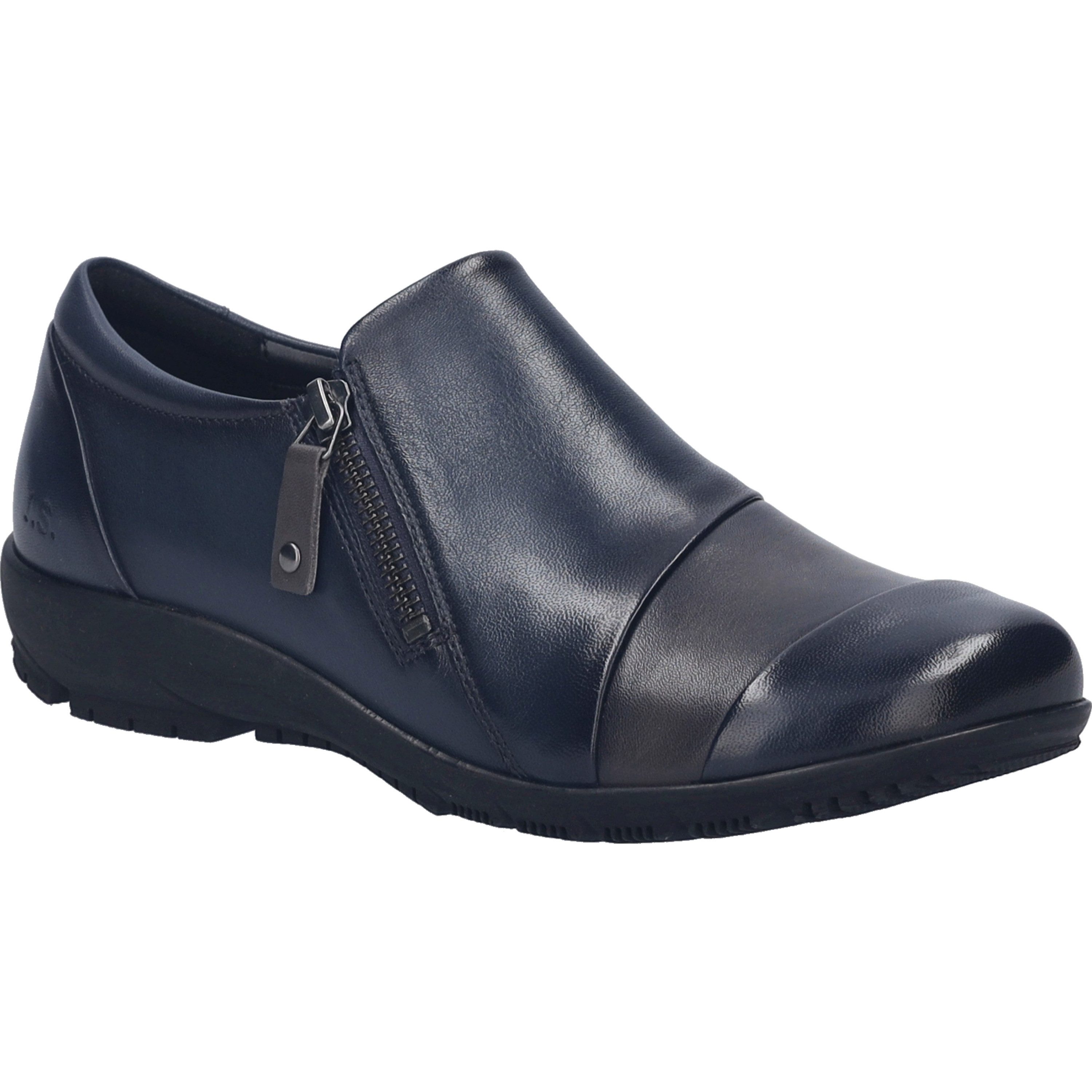 Charlotte 19, blau Schnürschuh