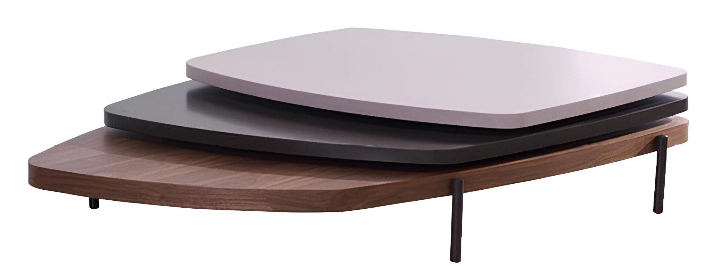 JVmoebel Couchtisch Abstrakter Wohnzimmertisch aus Holz mit luxuriösem Design (1-St., Couchtisch), Made in Europa