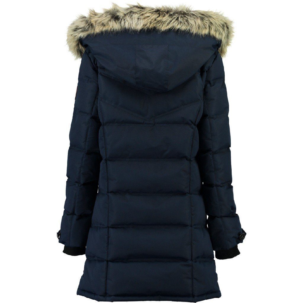 Geographical Norway Winterjacke Damen Outdoor Jacke in Unifarbe, mit abnehm günstig online kaufen
