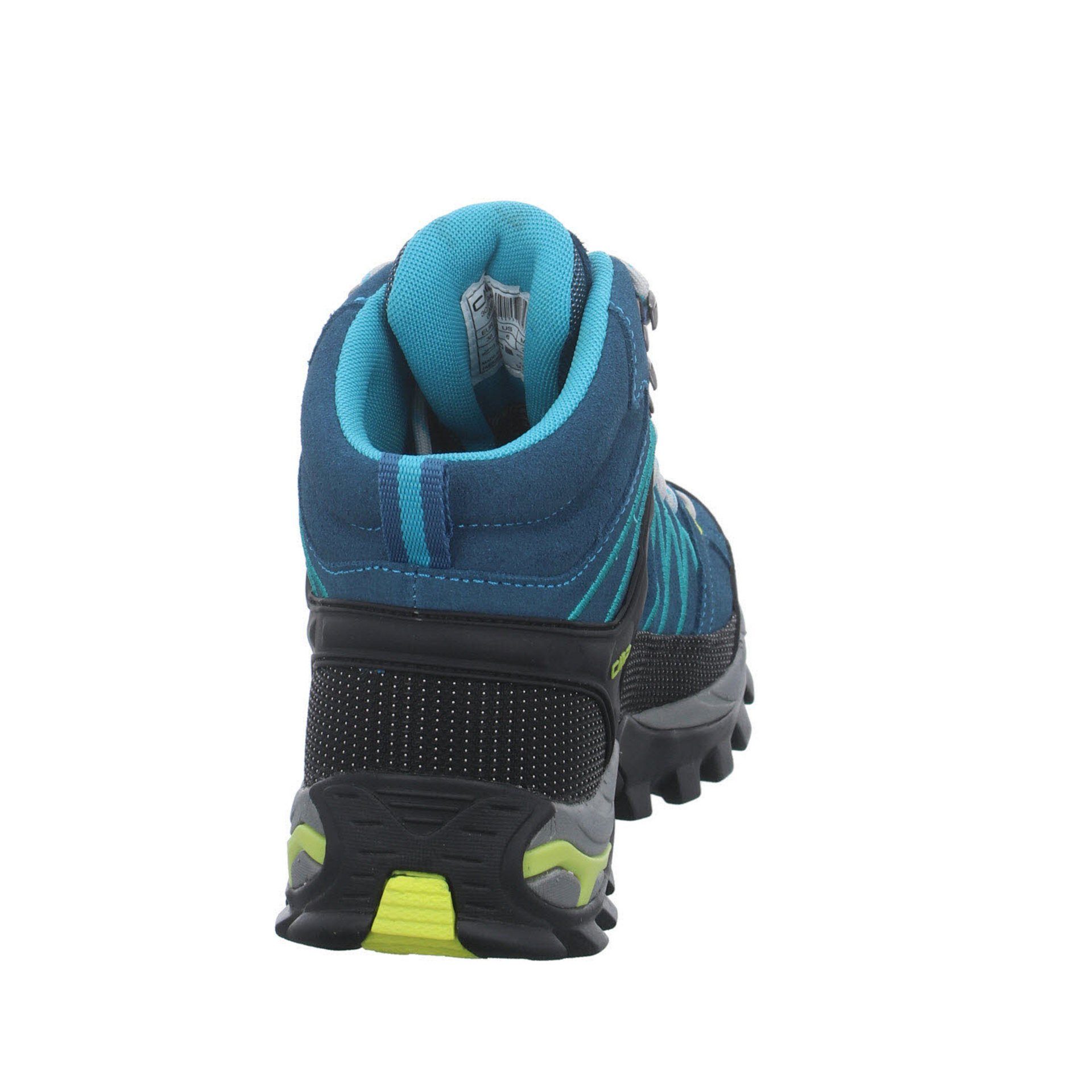 CMP Damen Schuhe Outdoor Rigel Mid Outdoorschuh LAKE-BALTIC Outdoorschuh Leder-/Textilkombination DEEP