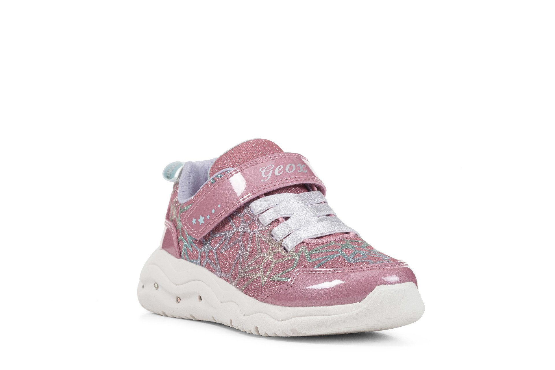 (FUCHSIA/MULTICOLOR) Geox Sneaker Pink