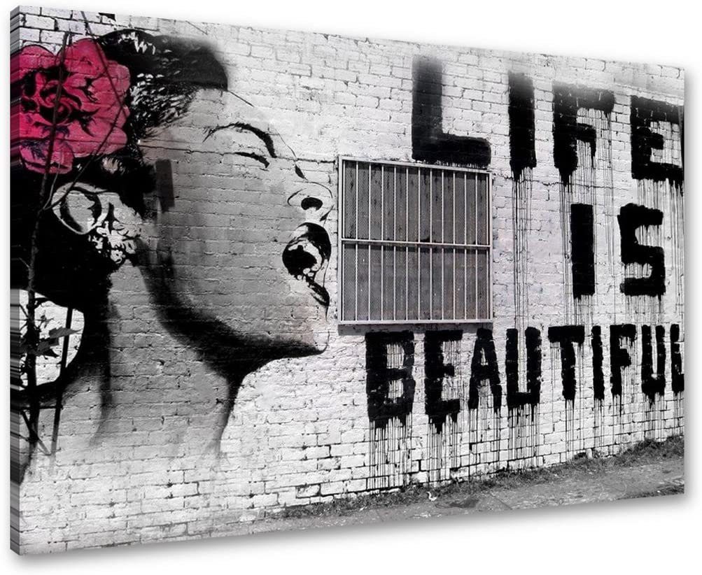 Visario Leinwandbild Wandbild auf Leinwand 80 x 60 cm aufhängfertig von Vis günstig online kaufen