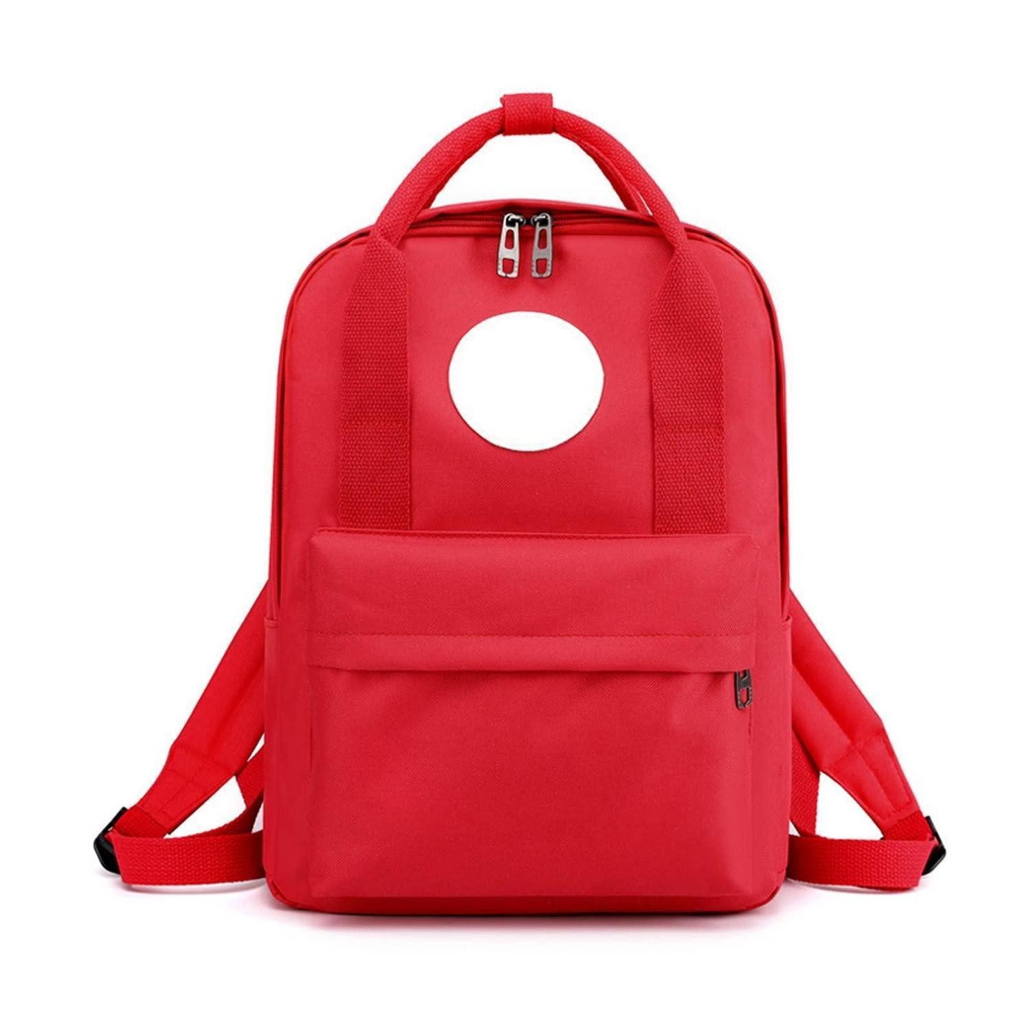 LuxusKollektion Schulranzen Kinderrucksack Schulranzen Rot L