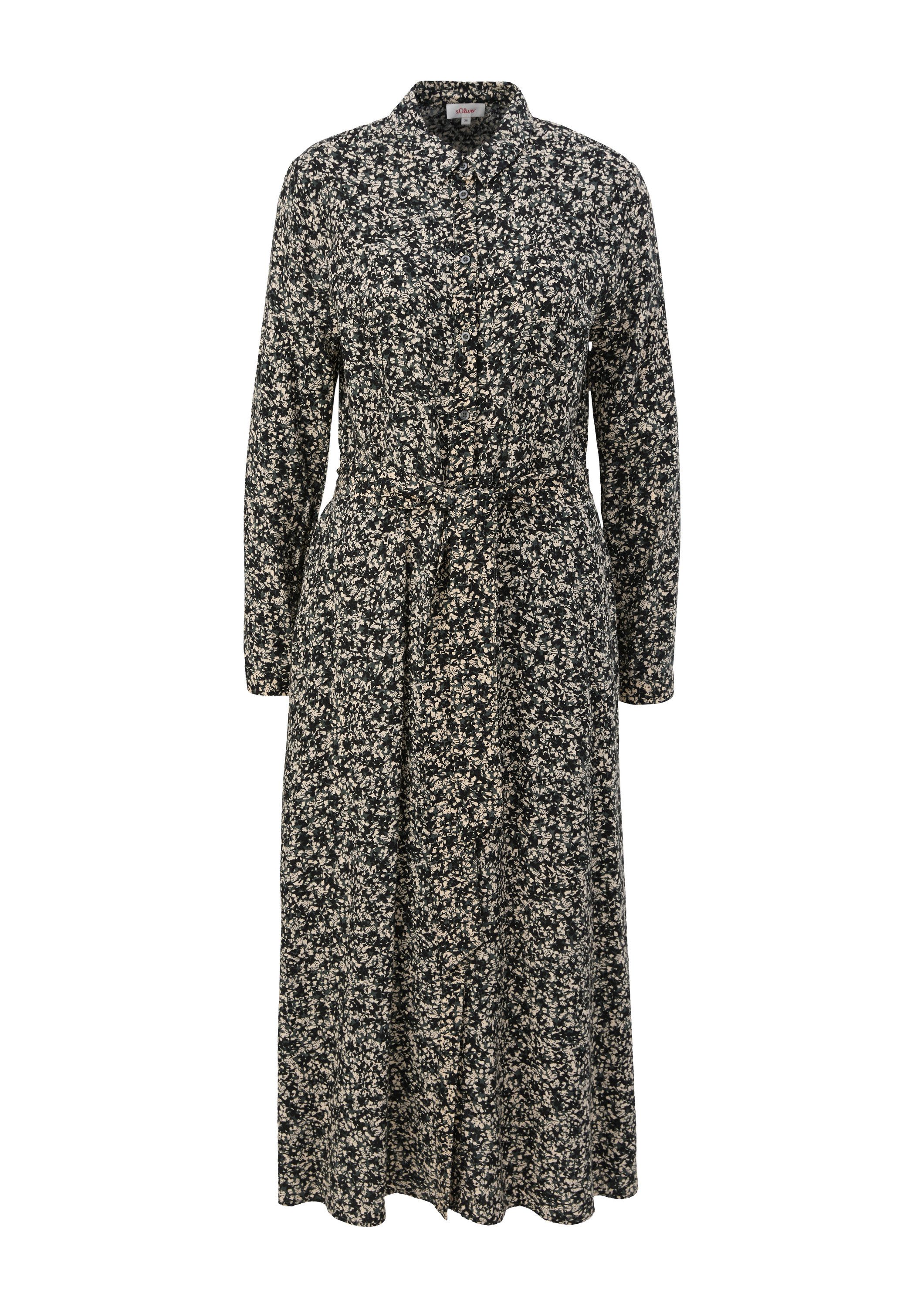 s.Oliver Maxikleid Kleid Maxikleid aus Viskose günstig online kaufen