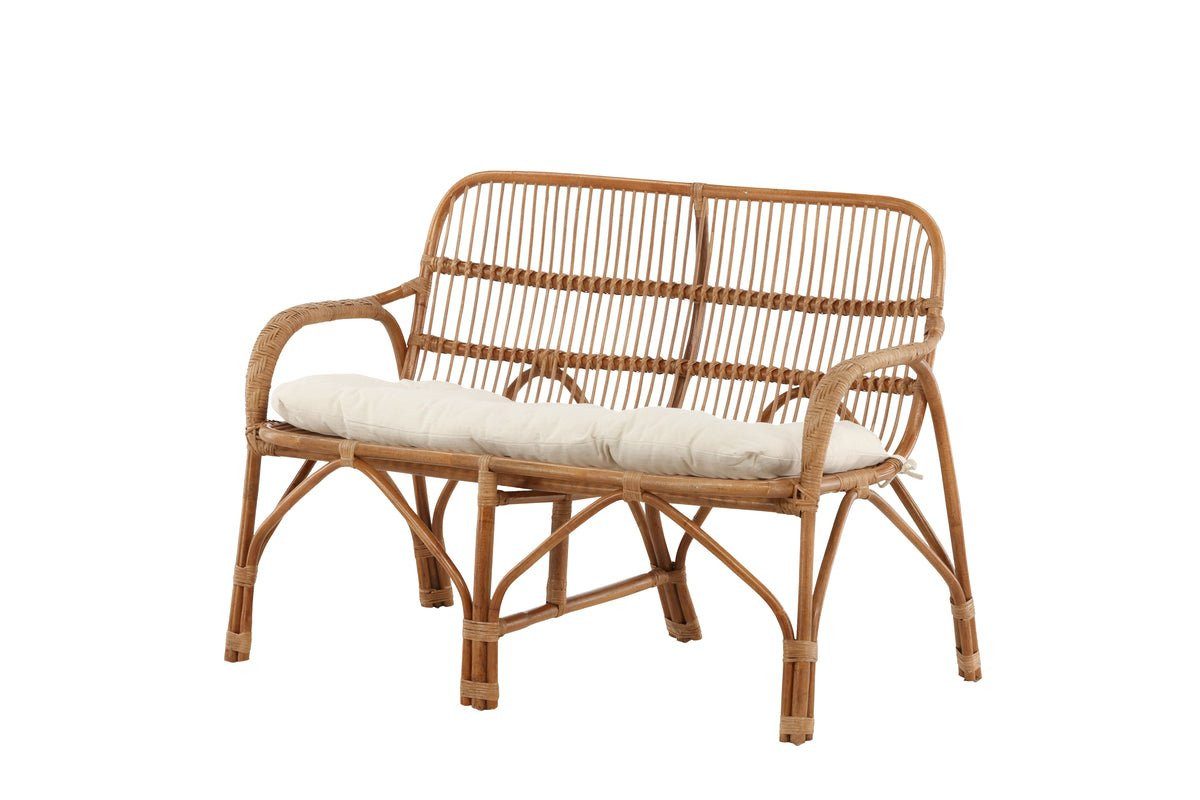 Luxusbetten24 Gartenlounge-Sessel Sevilla, aus Rattan inklusive Kissen